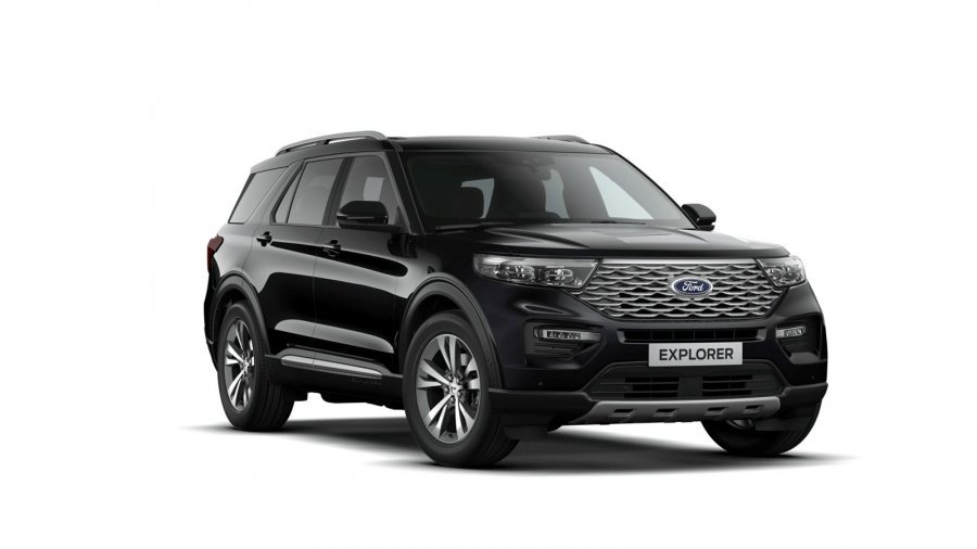 Ford Explorer, Platinum, 5dveřová, 3.0 EcoBoost 336 kW/457 k, 10st. automatická, 4WD, barva černá