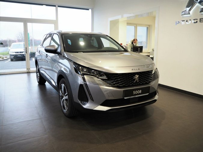 Peugeot 5008, ALLURE 1.2 130k EAT8, barva šedá