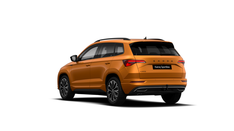 Škoda Karoq, 1,5 TSI 110 kW 6-stup. mech., barva oranžová