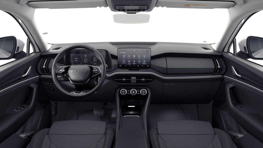 Škoda Kodiaq, 1,5 TSI m-HEV 110 kW 7-stup. automat., barva bílá