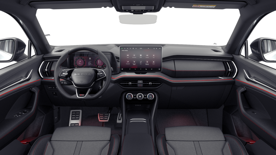 Škoda Kodiaq, 2,0 TSI 195 kW 7° automatická DSG 4x4, barva stříbrná