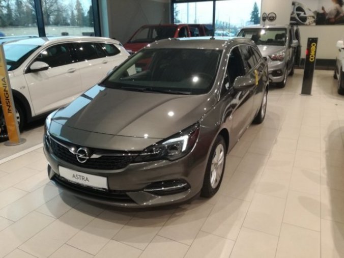 Opel Astra, Elegance 1.2Turbo 107kW MT6, barva šedá