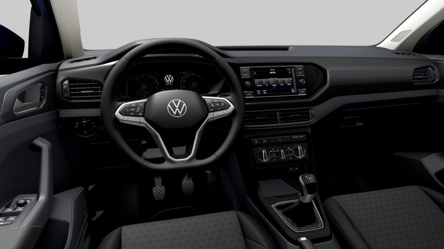 Volkswagen T-Cross, T-Cross Life 1,0 TSI 70 kW 5G, barva modrá