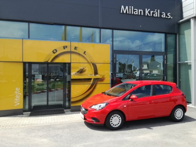 Opel Corsa, SMILE 1.4 16V 66kW, barva červená