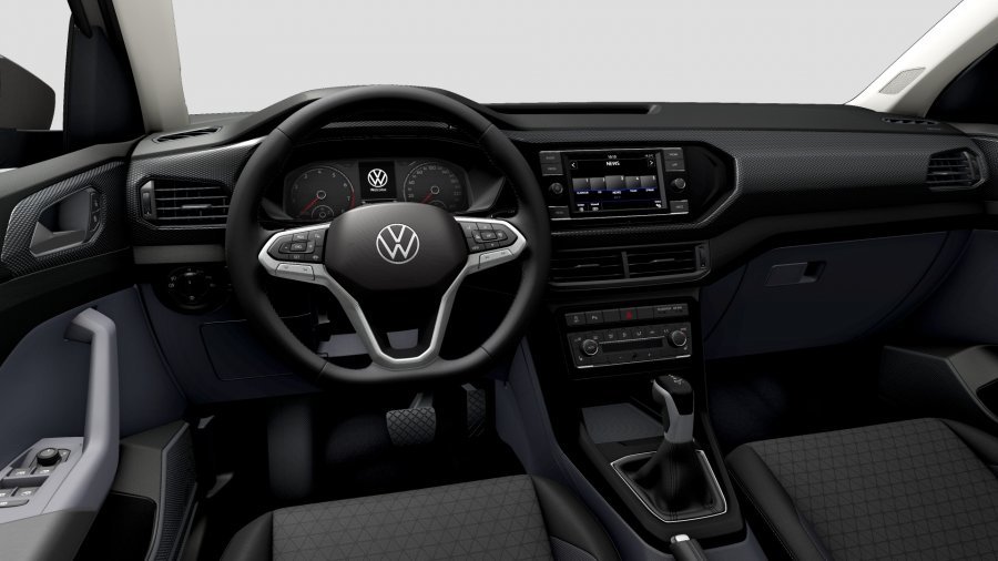 Volkswagen T-Cross, T-Cross Life 1,0 TSI 81 kW 7DSG, barva šedá