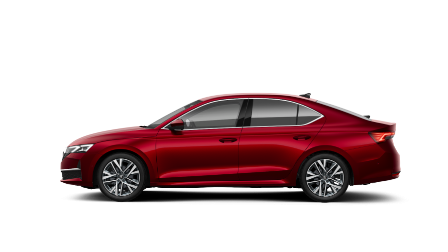 Škoda Octavia, 1,5 TSI Hybrid 110 kW 7° automatická DSG, barva červená