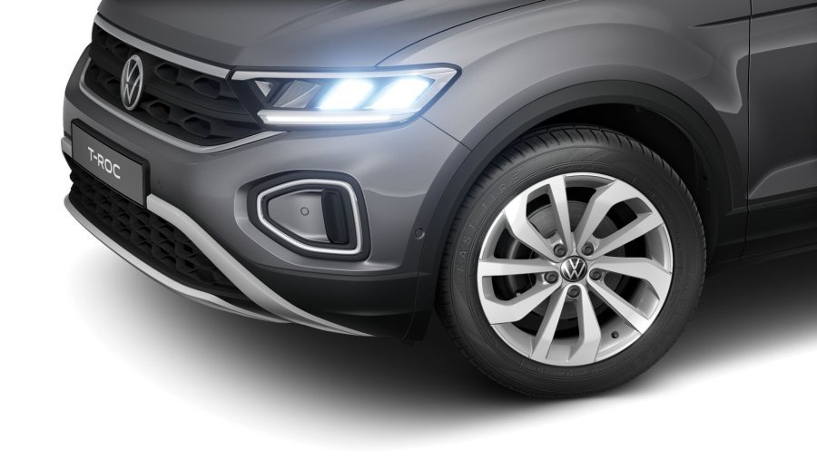 Volkswagen T-Roc, T-Roc People 1,0 TSI 85 kW 6G, barva šedá