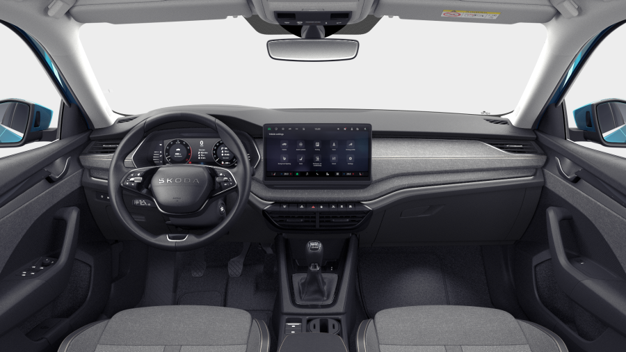 Škoda Octavia, 1,5 TSI 110 kW 6-stup. mech., barva modrá