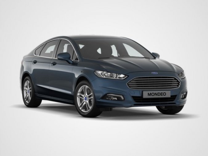 Ford Mondeo, MONDEO 5D, TITANIUM, 2.0 ECOBLUE 150 K, 6ST MAN, barva modrá