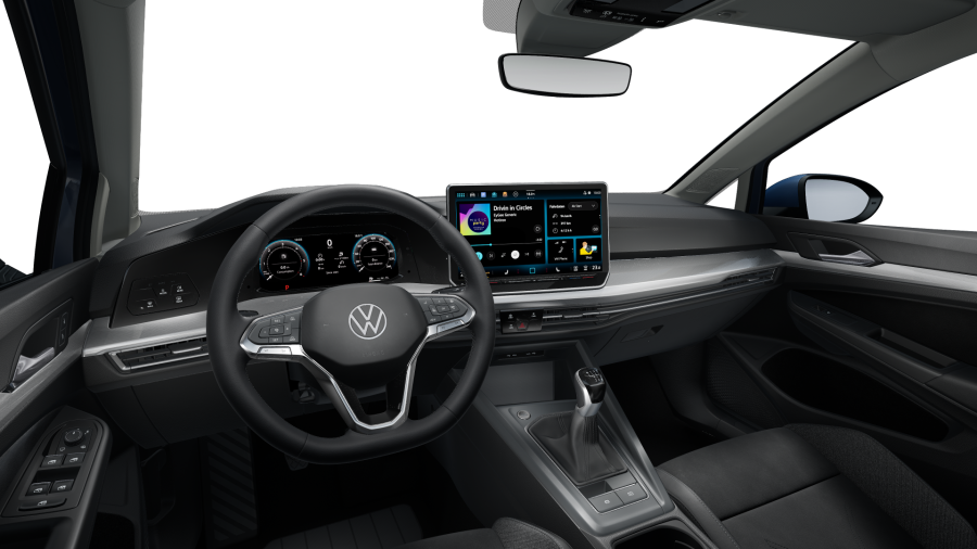 Volkswagen Golf, Golf People 1,5 TSI 85 kW 6G, barva modrá