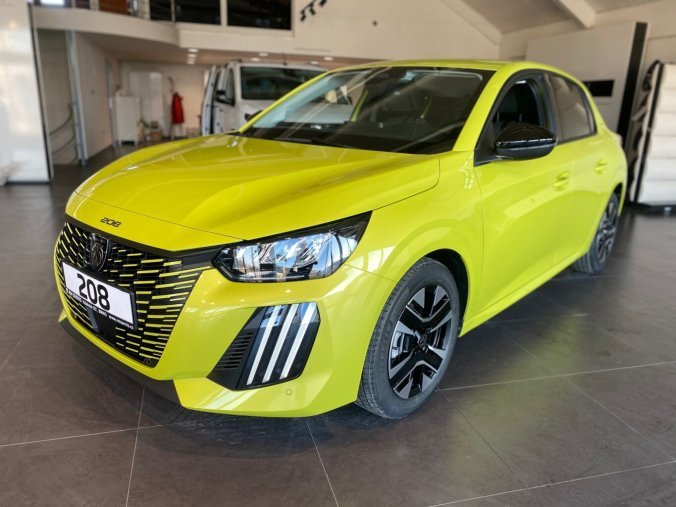 Peugeot 208, Peugeot 208 ALLURE PureTech 100 MAN6 - 2638, barva žlutá