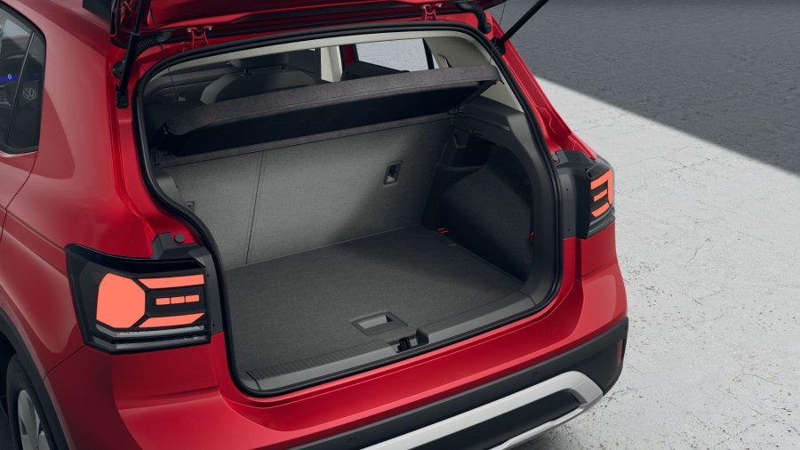 Volkswagen T-Cross, T-Cross People 1.0 TSI 85 kW 6G, barva červená