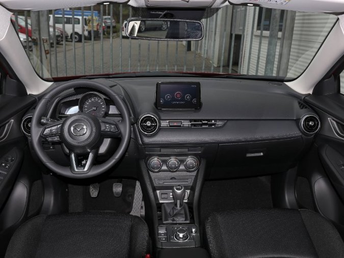 Mazda CX-3, 2,0 Skyactiv-G 89kW/121k 6MAN, barva červená