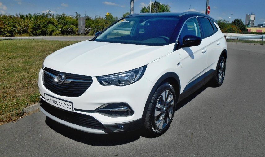 Opel Grandland X, 1.2 T Smile AT8, barva bílá