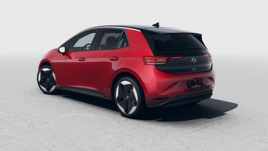 Volkswagen ID.3, ID.3 Pro S People (5 míst),150 kW,77 kWh, barva červená