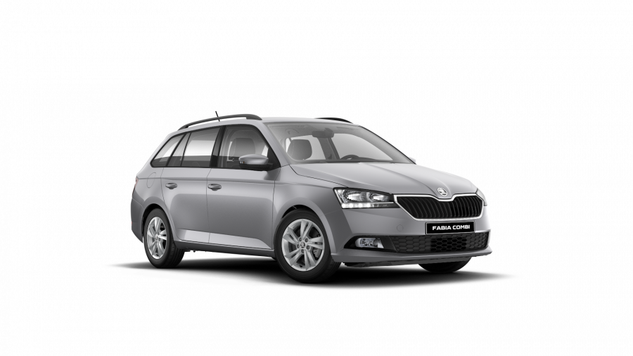 Škoda Fabia, 1,0 TSI 70 kW 5-stup. mech., barva stříbrná