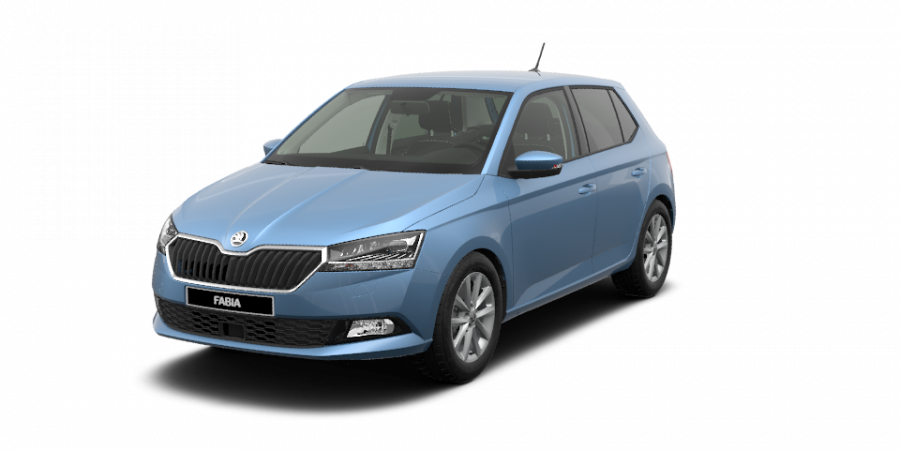 Škoda Fabia, 1,0 TSI 81 kW 6-stup. mech., barva modrá