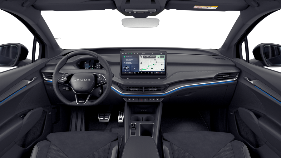 Škoda Elroq, 82 kWh 1° převodovka, barva černá