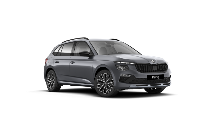 Škoda Kamiq, 1,0 TSI 85 kW 7-stup. automat., barva šedá