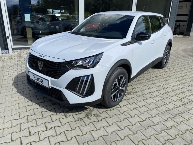 Peugeot 2008, Peugeot 2008 STYLE Hybrid 145 e-DCS6, barva bílá