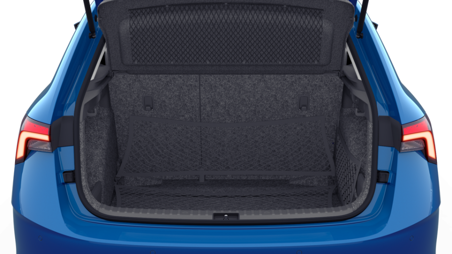 Škoda Scala, 1,0 TSI 85 kW 6° manuální, barva modrá