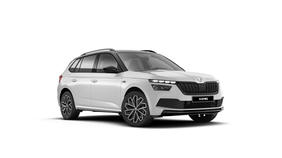 Škoda Kamiq, 1,0 TSI 81 KW 6-stup. mech., barva bílá