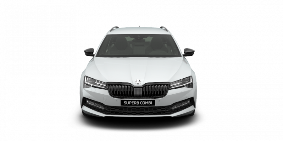 Škoda Superb, 2,0 TDI 147 kW 7-stup. automat. 4x4, barva bílá