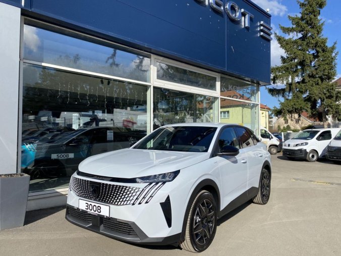 Peugeot 3008, Peugeot 3008 ALLURE Hybrid 145 e-DCS6, barva bílá