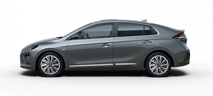Hyundai Ioniq, IONIQ EV 100 kW (elektřina) Stálý redukční převod, barva šedá