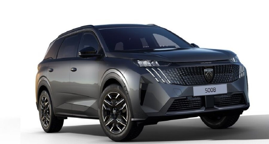 Peugeot 5008, Peugeot 5008 ALLURE Hybrid 136 e-DCS6, barva šedá
