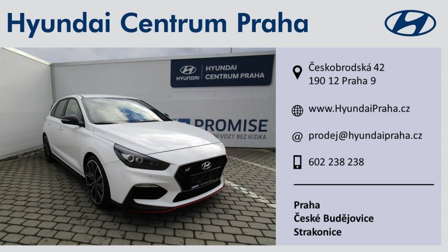 Hyundai i30, 2,0 T-GDI E-CVVT 202 kW (95 NAT) 6 st. man, barva bílá