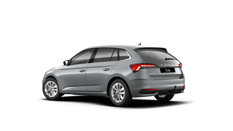 Škoda Scala, 1,0 TSI 85 kW 7° automatická DSG, barva stříbrná