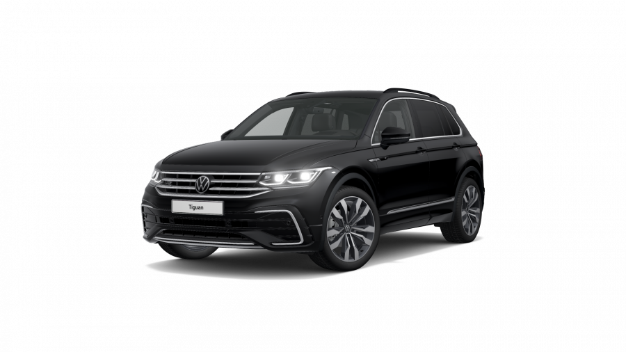 Volkswagen Tiguan, Tiguan R-Line 2,0 TDI 110 kW 4M 7DSG, barva černá