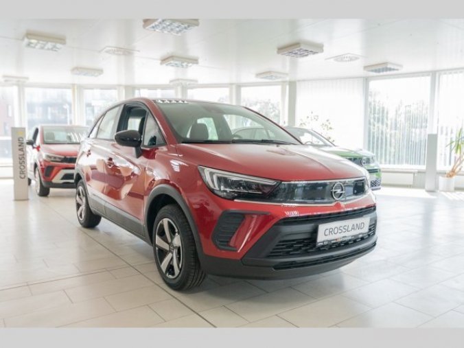 Opel Crossland X, Edition 1.2 MT5 + ZP, barva vínová