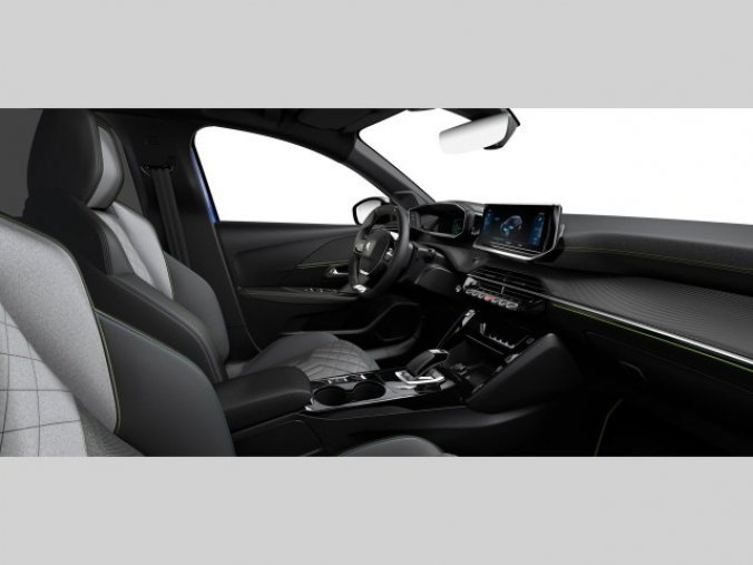 Peugeot 208, e-GT 136k 50 kWh, barva modrá