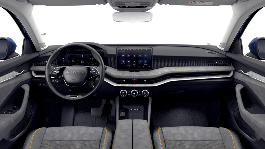 Škoda Superb, 1,5 TSI m-HEV 110 kW 7° automatická DSG, barva modrá