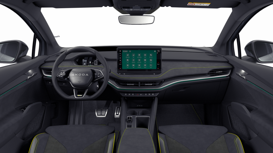 Škoda Enyaq iV, 82 kWh 250 kW 1° převodovka 4x4, barva stříbrná