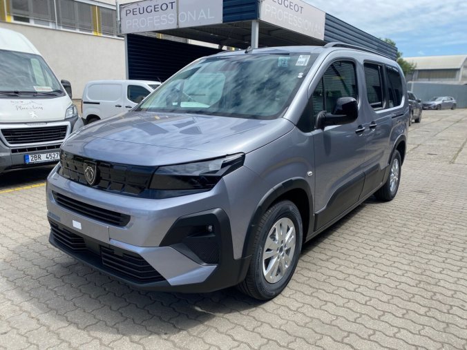 Peugeot Rifter, Peugeot Rifter LONG ALLURE BlueHDi 130 MAN6 - 7MÍST - 7287, barva šedá