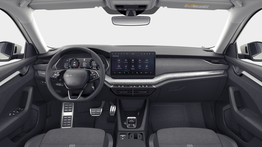 Škoda Octavia, 1,5 TSI m-HEV 110 kW 7° automatická DSG, barva šedá