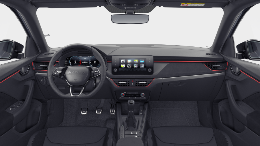 Škoda Scala, 1,0 TSI 85 kW 6° manuální, barva šedá