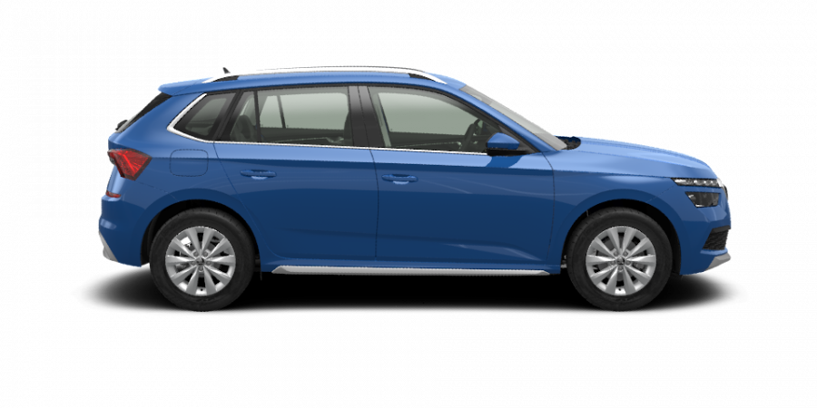 Škoda Kamiq, 1,0 TSI 66 kW G-TEC 6-stup. mech., barva modrá