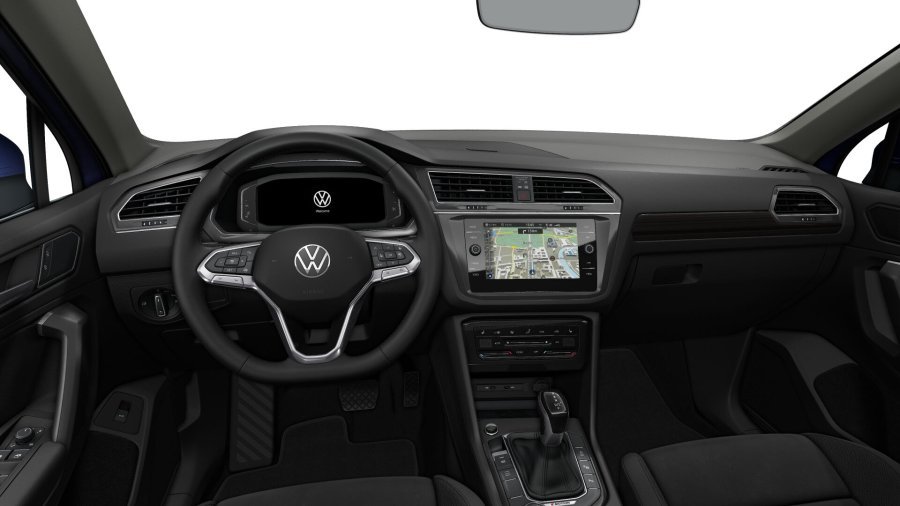 Volkswagen Tiguan Allspace, Allspace Life 2,0 TDI 110 kW 4M 7DSG, barva modrá