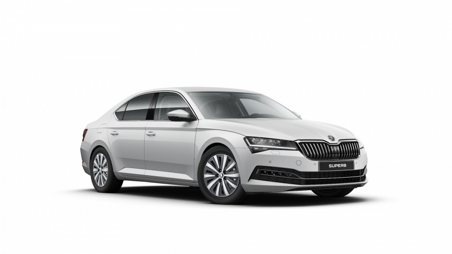 Škoda Superb, 2,0 TDI 110 kW 6-stup. mech., barva bílá