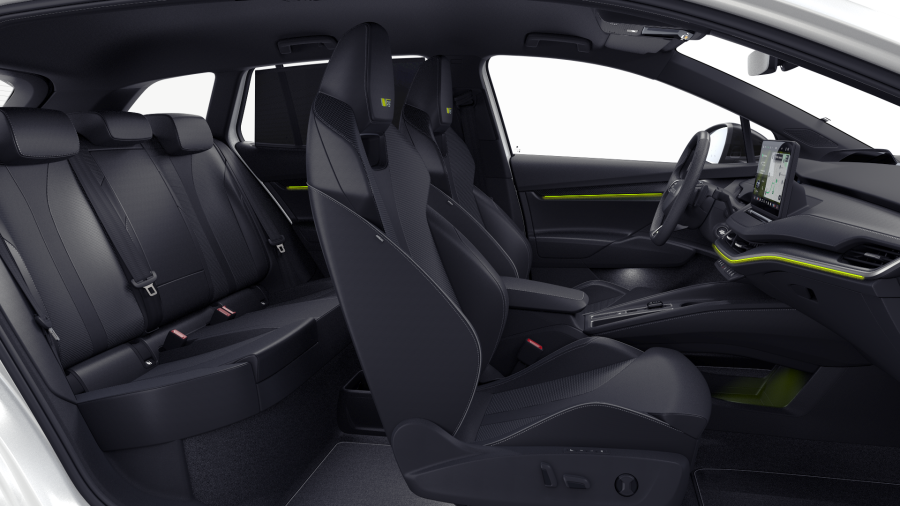 Škoda Enyaq iV, 84 kWh 1° automatická 4x4, barva bílá