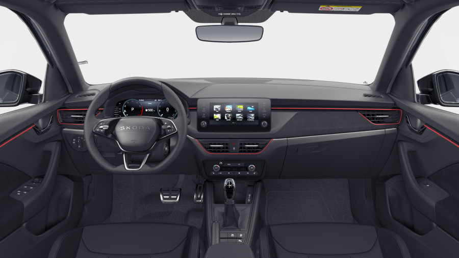 Škoda Scala, 1,0 TSI 85 kW 7° automatická DSG, barva šedá