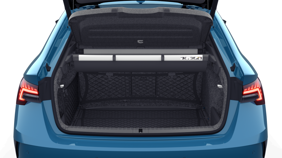Škoda Octavia, 2,0 TSI 195 kW 7° automatická DSG, barva modrá