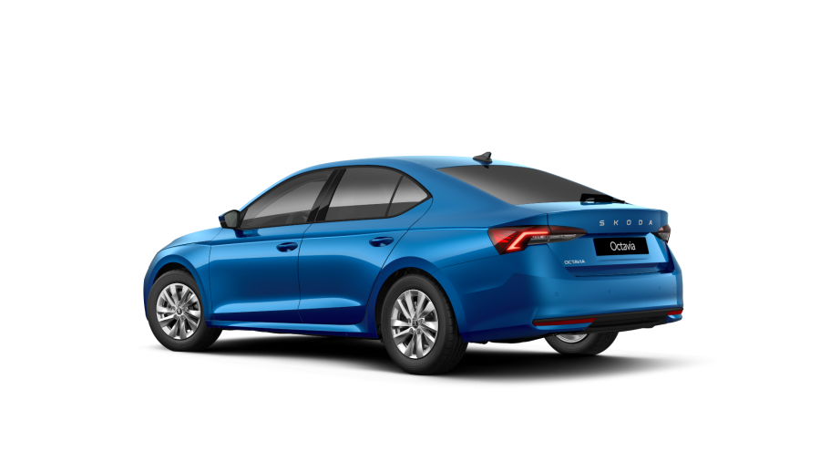 Škoda Octavia, 1,5 TSI 110 kW 6° manuální, barva modrá
