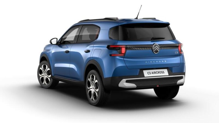 Citroën C3 Aircross, PLUS Turbo 100 MAN6, barva modrá
