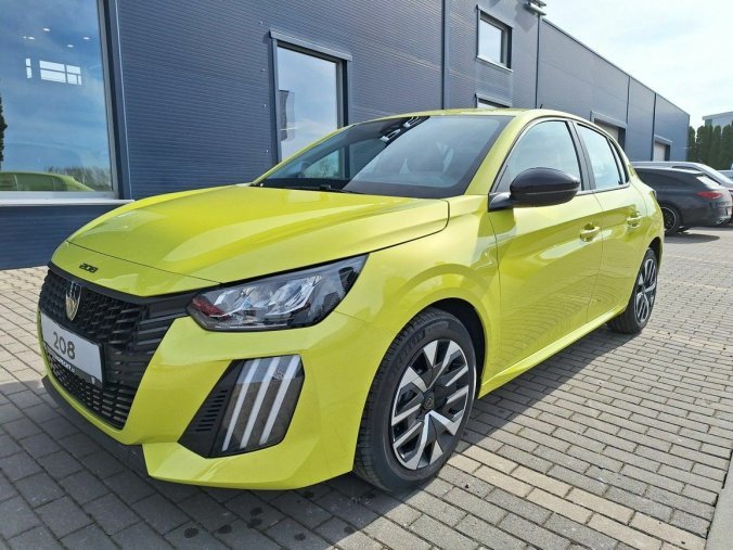 Peugeot 208, Peugeot 208 Style PureTech 100k MAN5, barva žlutá