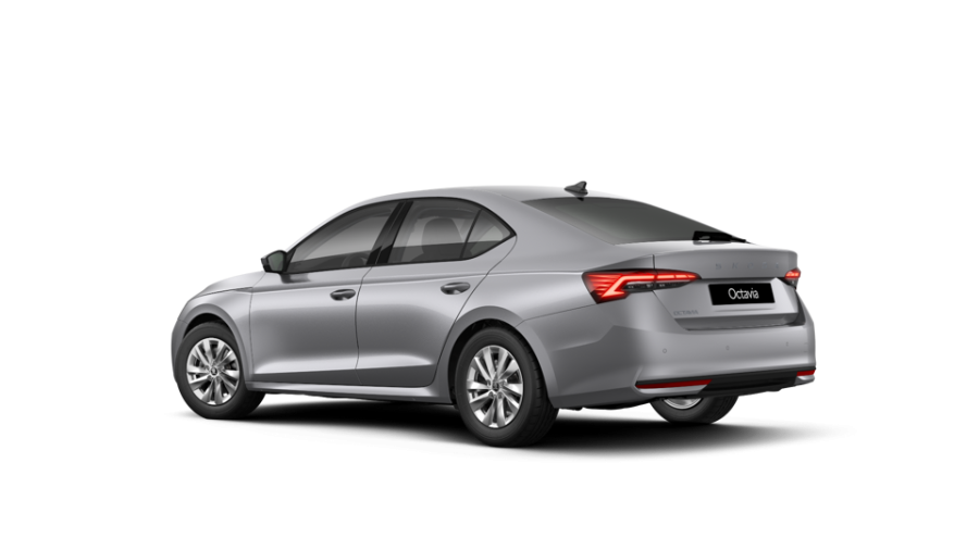 Škoda Octavia, 2,0 TDI 110 kW 7° automatická DSG, barva stříbrná